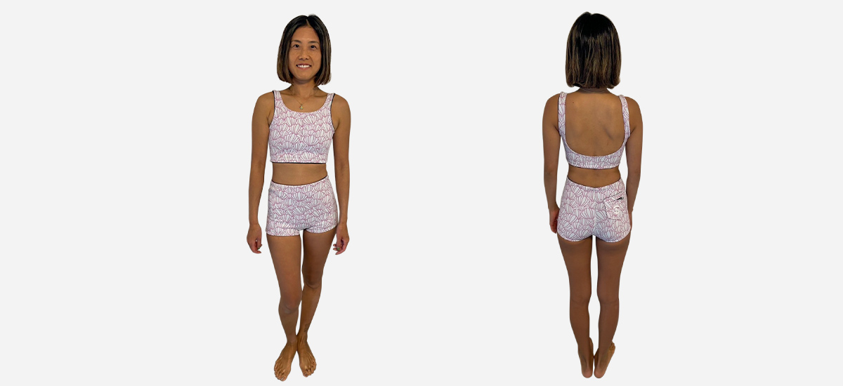 キャミ＆トランクスパンツ