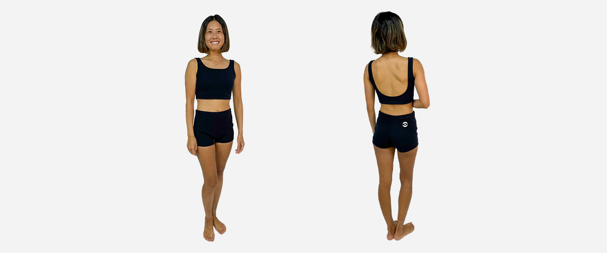 キャミ＆トランクスパンツ